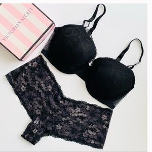 Victoria's Secret black lingerie set